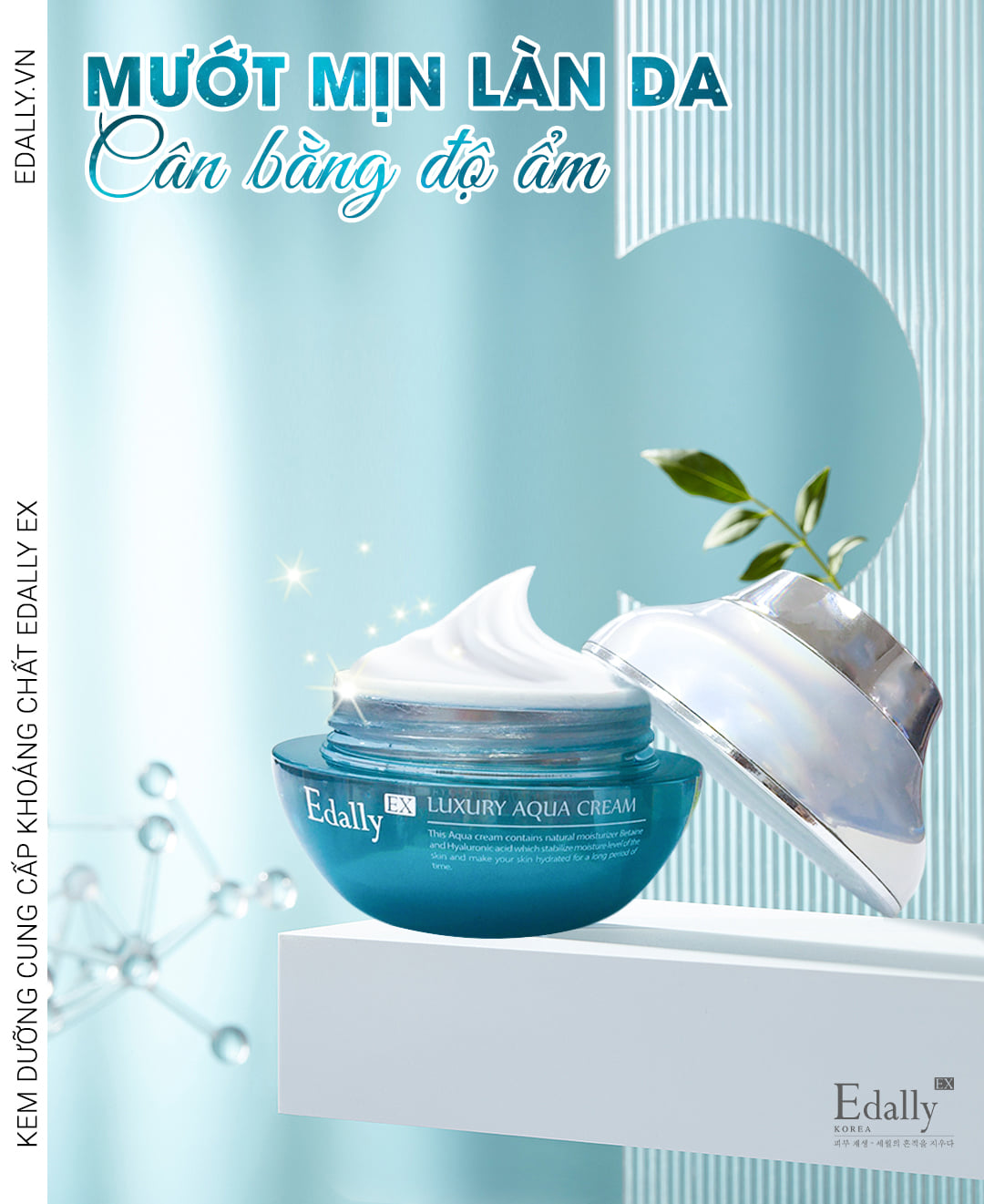 MƯỚT MỊN LÀN DA - CÂN BẰNG ĐỘ ẨM
